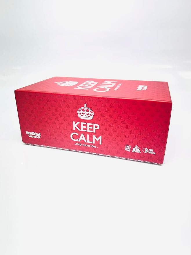 Keep Calm - Hilarious Party Game for Friends and Family - Ideal for Game Night - Ages 17+, 3-8 Players-BubblyBeeBaby