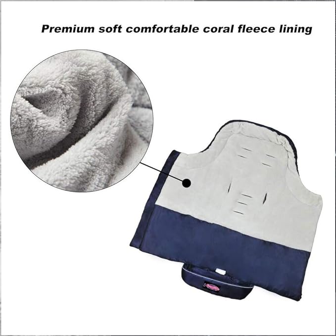 Anti-Kick Winter Waterproof Extendable Baby Bunting Bag Adaptable for Most Strollers Travel Gear Toddler Universal Stroller Footmuff 6-36Months Baby-BubblyBeeBaby