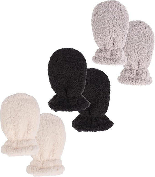 Zsedrut Baby Boys Winter Glove Warm Toddler Infant Girls Mittens Fleece Lined Gloves 1-7 Years-BubblyBeeBaby