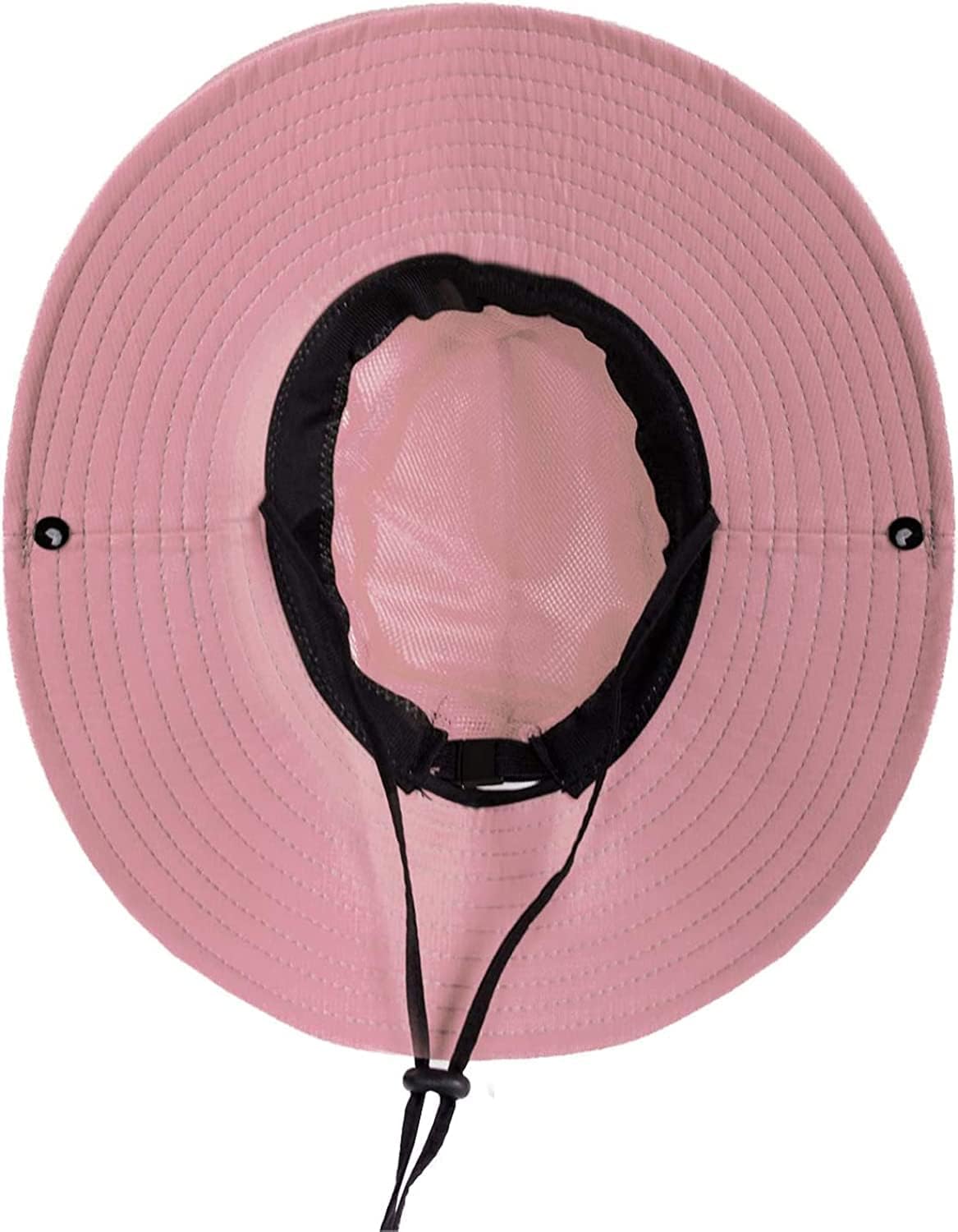 ZOORON Women's Ponytail Safari Sun Hat,Wide Brim UV Protection Outdoor Bucket Hat,Foldable Beach Summer Fishing Hat