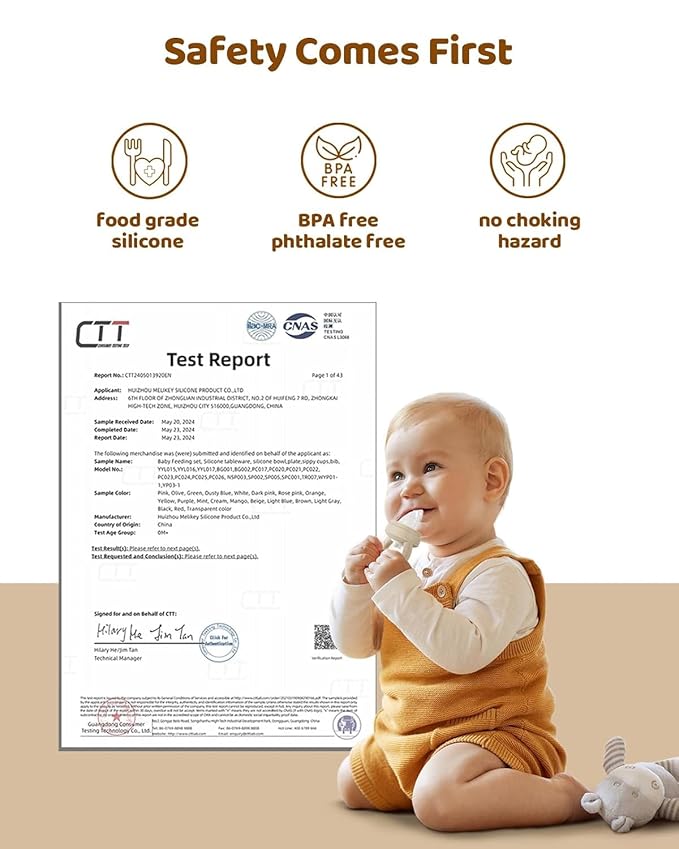 2 Packs Baby Fruit Feeder & Freezer Nibble Tray Combo, Push Pop Baby Food Feeder to Safely Introduce New Foods, Fresh & Frozen Food Silicone Feeder, 100% Food Grade, BPA Free (Caramel & Blue)-BubblyBeeBaby