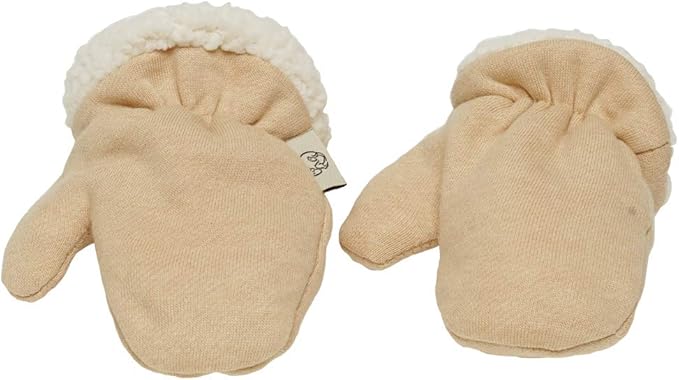 Baby Mittens Sherpa Lined Fleece 0-24 Months Winter-BubblyBeeBaby