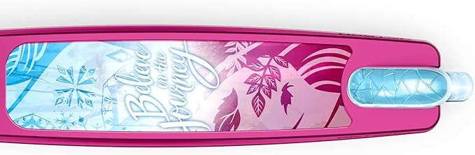 Jetson Character Kids Kick Scooter, LED Lights on Stem & Light-Up Wheels, Lightweight Frame, Height-Adjustable Handlebar, Lean-to-Steer System, Easy-Fold Mechanism-BubblyBeeBaby