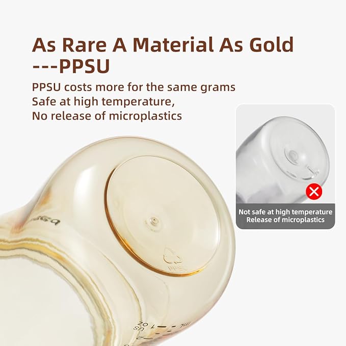 Thyseed Infant Spill Proof Weighted Straw Sippy Cups with Handles and Lids Breastfed Baby First Soft Spout Top Training Water Cup Toddler Boy Girl No Leak Transitioning Bedtime Milk Bottles 6 Months+-BubblyBeeBaby