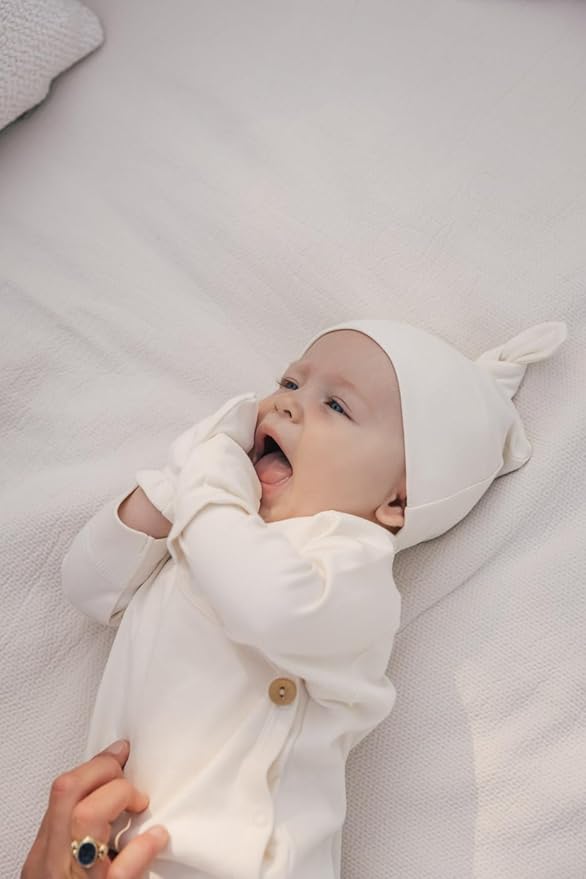 SuperSoft Baby Mittens, Bamboo Viscose Infant Newborn Mittens for Girls Boys No Scratch Gloves 6 Pack-BubblyBeeBaby