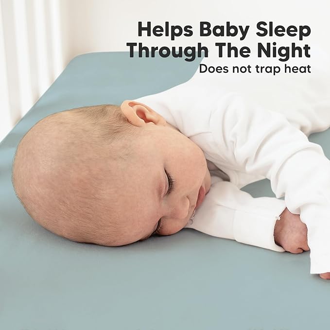 KeaBabies 2-Pack Organic Crib Sheets for Boys, Girls - 52x28 Fitted Crib Mattress Sheet Neutral, Breathable Jersey Cotton Cover for Baby Bed, Toddler Mattress, Soft & Cute Prints (Toasty)-BubblyBeeBaby