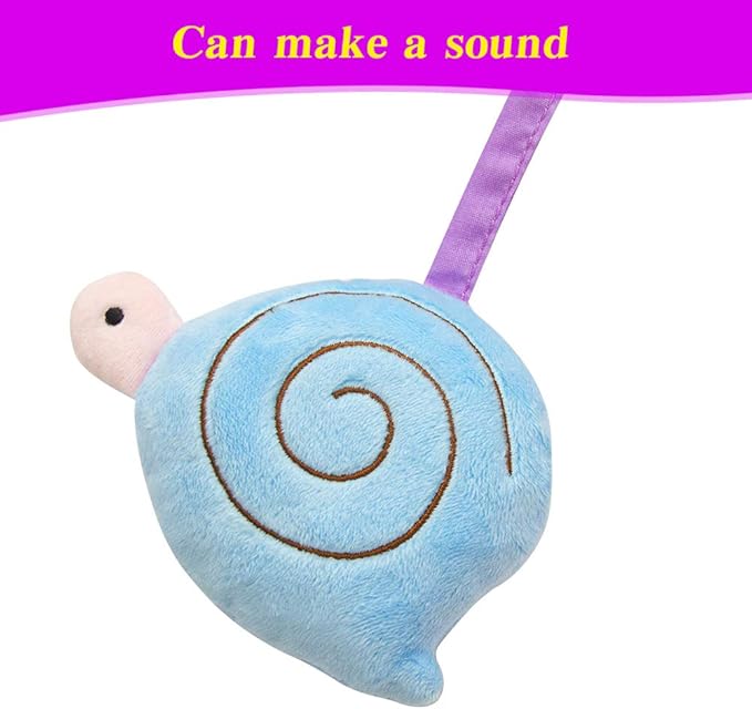 Caterbee Travel Arch Bassinet Toys for Baby Hanging on Stroller, Crib & Pram. Activity Toy bar for Baby Bouncer(Purle)-BubblyBeeBaby