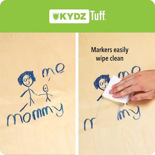 Jonti-Craft 2411JC Culinary Creations Play Kitchen, 35 x 80 x 15 inches, Natural Wood, 4 Piece Set-BubblyBeeBaby