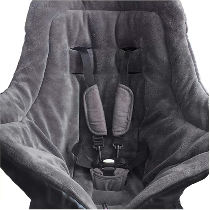 Cozy Toe Stroller Bunting Bag,Soft Coral Fleece Lining,Weather Proof Universal Footmuff Adaptable for Strollers Joggers Pushchair-BubblyBeeBaby