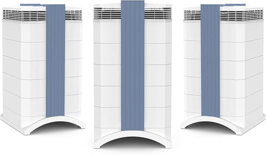 IQAir GC MultiGas XE Air Purifier - 3-Pack – Smart MultiGas Filtration for Spaces up to 3375 sq ft - Chemicals, Odors, VOCs, and Particles, Swiss Made, WiFi Enabled-BubblyBeeBaby