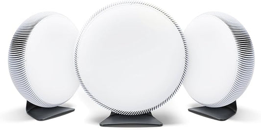 IQAir Atem X - 3Pack - Smart Air Purifier for Large Room up to 4950 sq. ft., WiFi App Control, HyperHEPA Filters Viruses, Bacteria, Allergies, Asthma, Mold, Pets, Dust, Odor; Made in Germany-BubblyBeeBaby