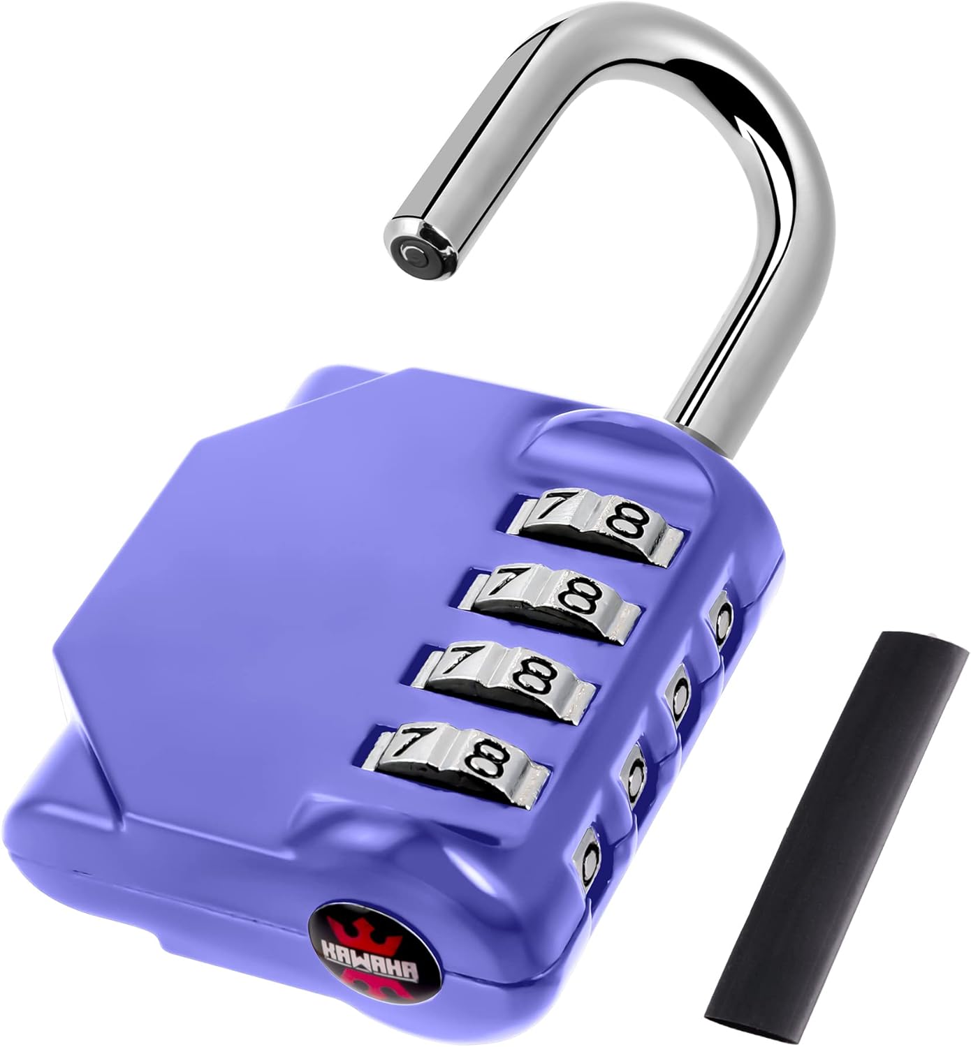 CL11VP Combination Lock, 4 Digit Outdoor Combination Padlock Set Your own Combination for Gym Locker Lock, School, Gates, Doors, Toolbox, Hasps and Storage (Very Peri *1)