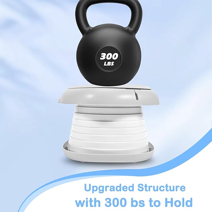 2025 Upgraded Portable Potty Training, Travel Potty for Toddler, portable toilet for kids Foldable, Apply to Seat Emergency Toilet for Camping, Outdoor,Car, Indoor(white Gray)-BubblyBeeBaby