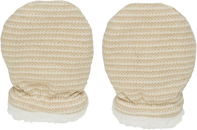 Baby Mittens Sherpa Lined Fleece 0-24 Months Winter-BubblyBeeBaby