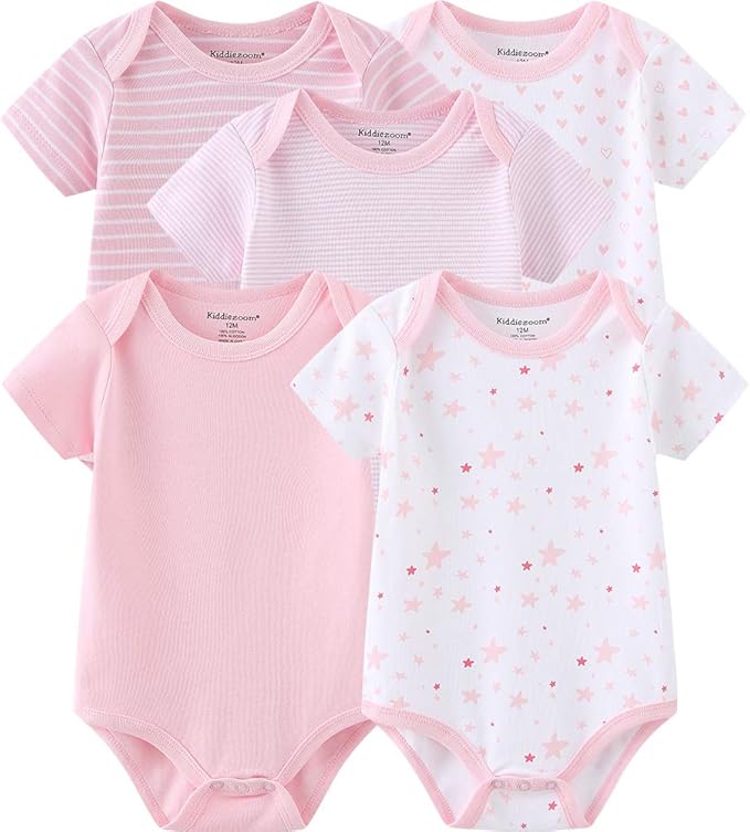 Kiddiezoom Unisex Baby Layette Essentials Giftset Clothing Set 19-Piece For Newborn Baby-BubblyBeeBaby