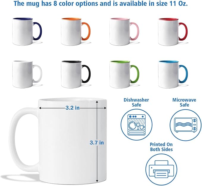 Hedgehog White Ceramic Coffee Mug, Personalized Hedgehog Accent Coffee Cup Gift For Dad Mom Daughter Son Kids, Funny Animal Travel Mug 11 Oz 15 Oz, Custom Name Hedgehogs Teacup Gift For Birthday Xmas-BubblyBeeBaby