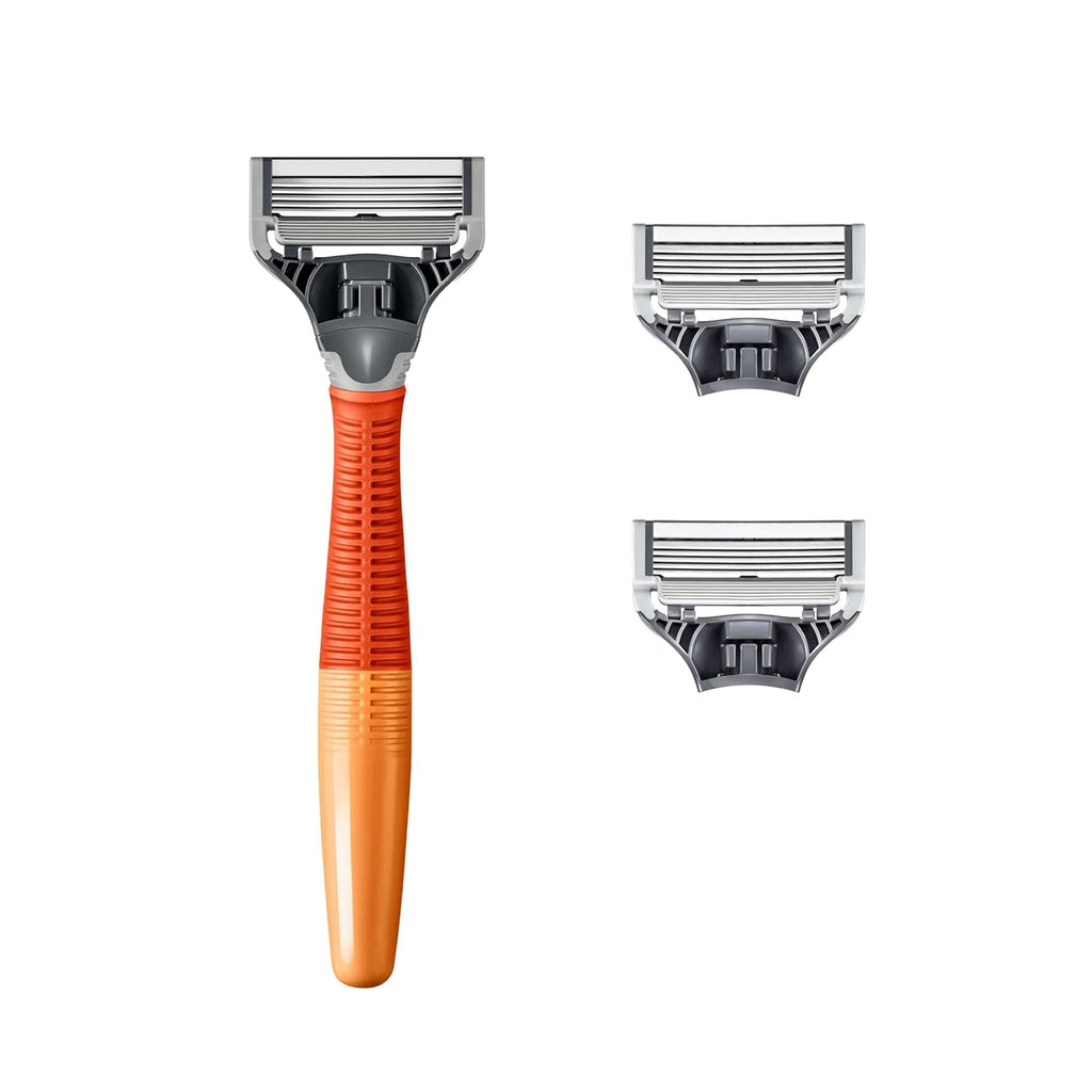 Harry's Shaving Razors for Men includes a Razor and 3 Razor Blade Refills (Ember) & Post Shave - Post Shave Balm for Men - 3.4 Fl Oz (Pack of 2) (packaging may vary)