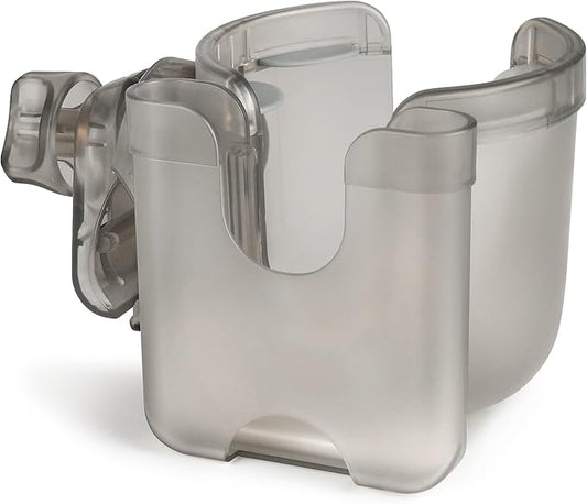 Accmor Stroller Cup Holder with Phone Holder, Bike Cup Holder, Universal Cup Holder for Uppababy Nuna Doona Strollers, 2-in-1 Cup Phone Holder for Stroller, Bike, Wheelchair, Walker, Scooter-BubblyBeeBaby