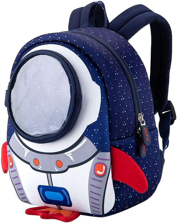 JiePai Rocket Toddler Kids Backpack with Harness Leash for Boys Girls Age 1-3-BubblyBeeBaby