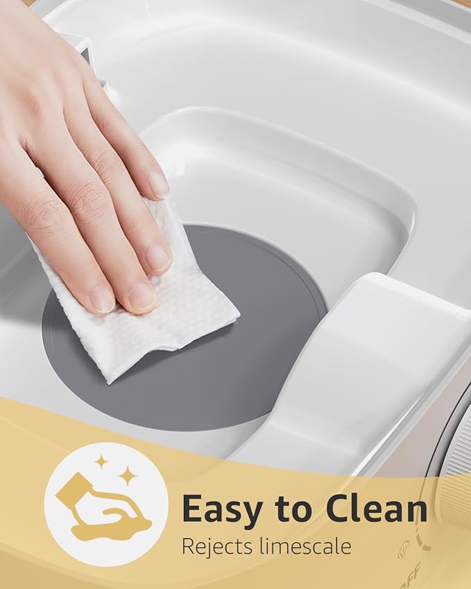 HAUTURE Bottle Sterilizer and Dryer, Esterilizador De Biberones, One-Dial Control Steam Baby Bottle Sterilizer for Baby Stuffs, Bottles & Breast Pump Accessories-BubblyBeeBaby