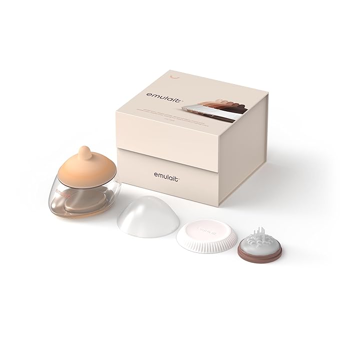 Anatomy Bottle Breast Shaped Baby Bottle - Light - Shape 1-Responsive Flow Valve-BubblyBeeBaby