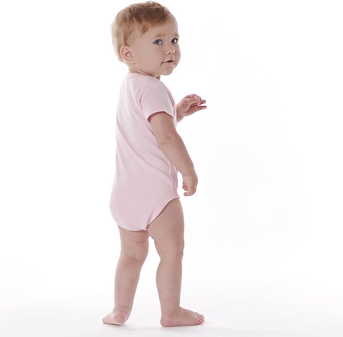 Gerber baby-boys 5 Pack Onesies Multi-packs Bundle Interlock 180 Gsm-BubblyBeeBaby