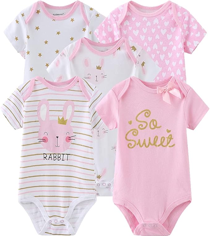 Kiddiezoom Unisex Baby Layette Essentials Giftset Clothing Set 19-Piece For Newborn Baby-BubblyBeeBaby