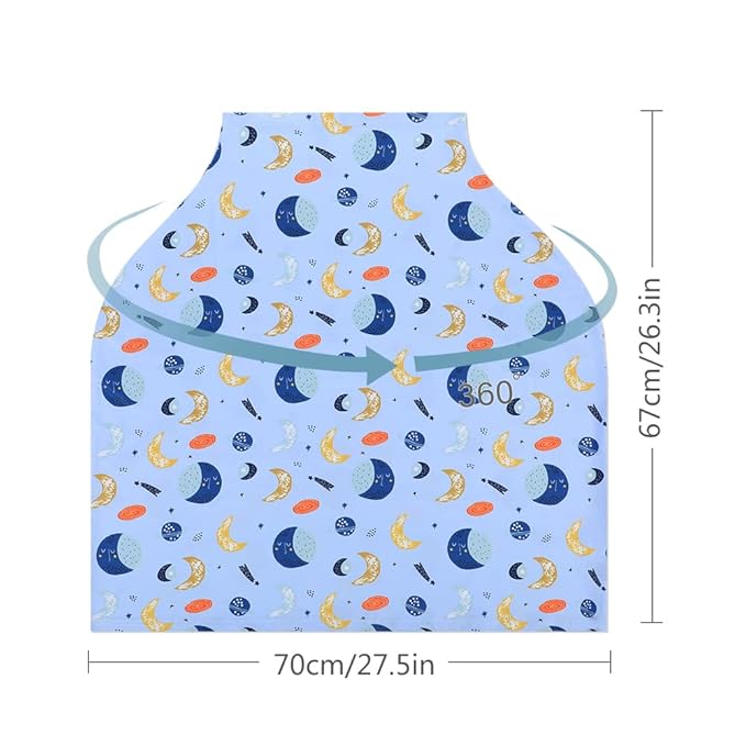 Yoofoss Nursing Cover Breastfeeding Scarf - Baby Car Seat Covers, Infant Stroller Cover, Carseat Canopy for Girls and Boys-BubblyBeeBaby