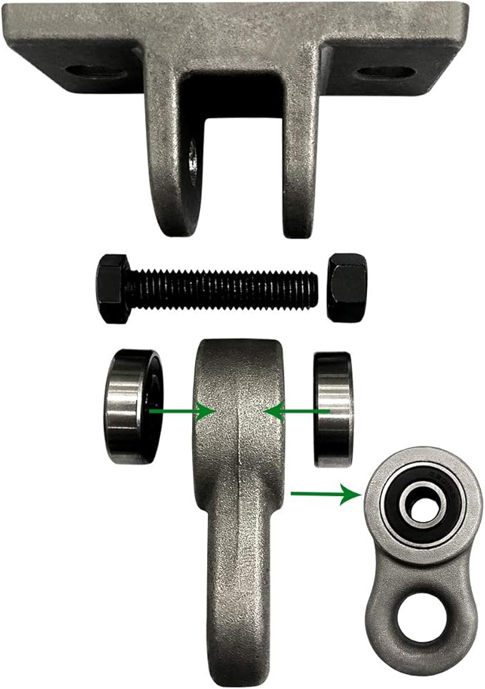 Heavy Duty Metal Color Swing Hangers Screws Bolts Included Over 5000 lb Capacity Playground Porch Yoga Seat Trapeze Wooden Sets Indoor Outdoor 2 Pack-BubblyBeeBaby