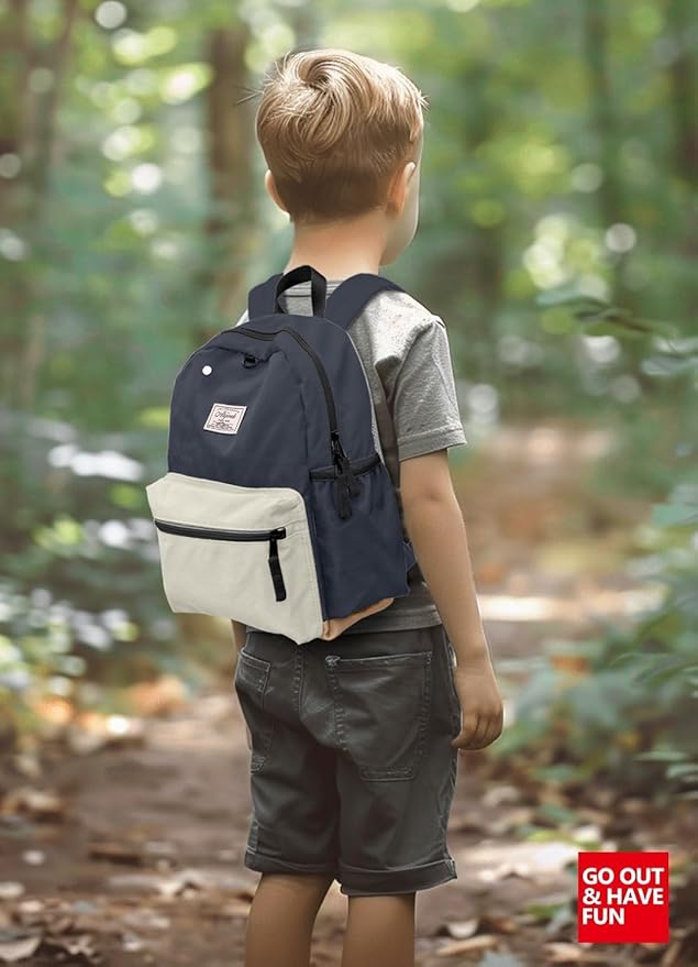 Kids Backpack for Boys: Boys Backpack 6-10 - Kindergarten Elementary School Bookbag for Boy-BubblyBeeBaby