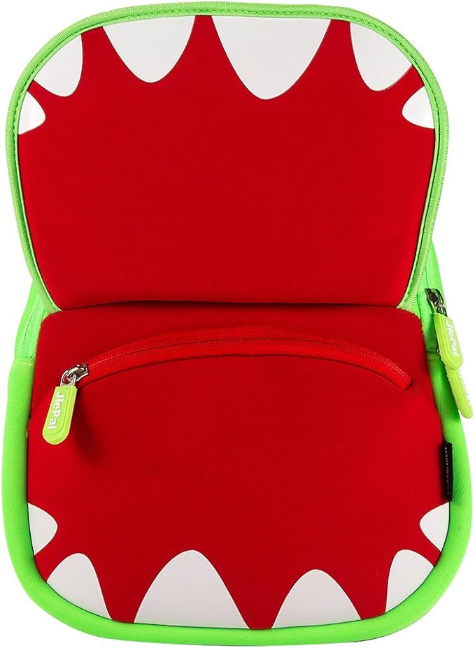JiePai Dinosaur Toddler Backpack Hippo Kids Backpack Waterproof Cartoon Preschool-BubblyBeeBaby