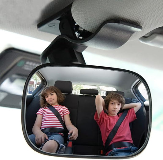 Automotive Interior Rearview Baby Mirror right Wide Angle Convex Mirror for Infant Toddler Child Children Backseat Adjustable Rearview-BubblyBeeBaby