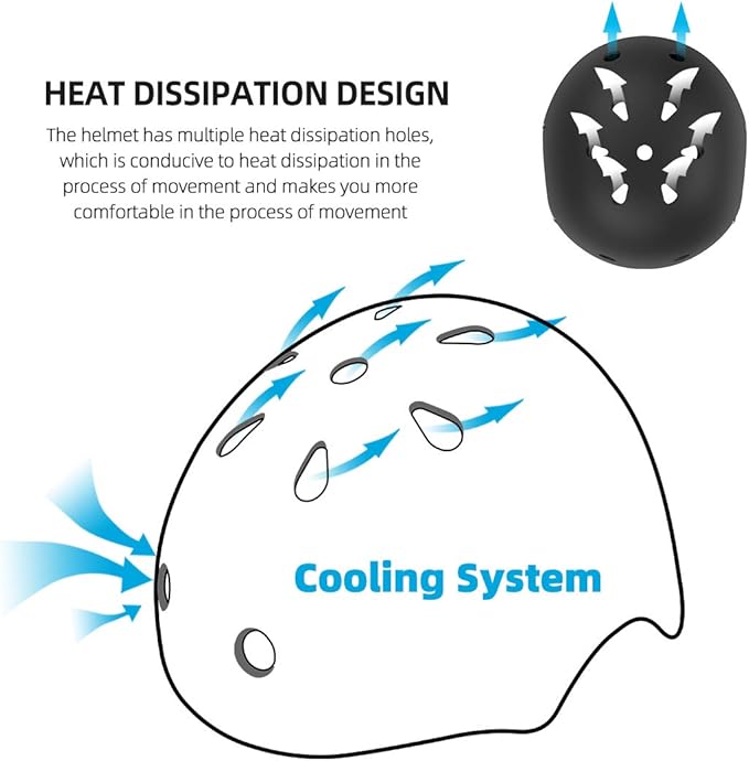 Kids Bike Helmet and Pads Set for Ages 2–14, CPSC Certified Adjustable Helmet with Knee Elbow Wrist Guards, for Skateboard, Scooter, Skating, Rollerblading, Multi-Sport Protective Gear-BubblyBeeBaby