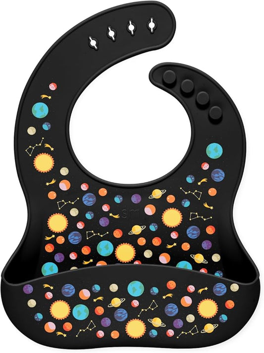 Simple Modern Silicon Bib Toddler food bib-BubblyBeeBaby