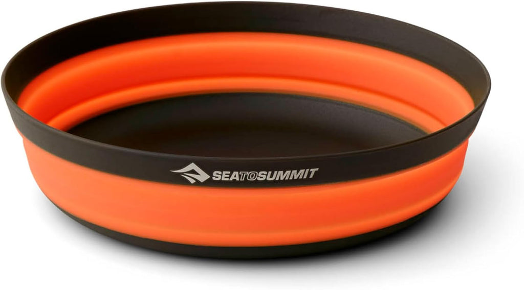 Sea to Summit Frontier Ultralight Collapsible Bowl, Large (30 fl oz), Puffins Bill Orange
