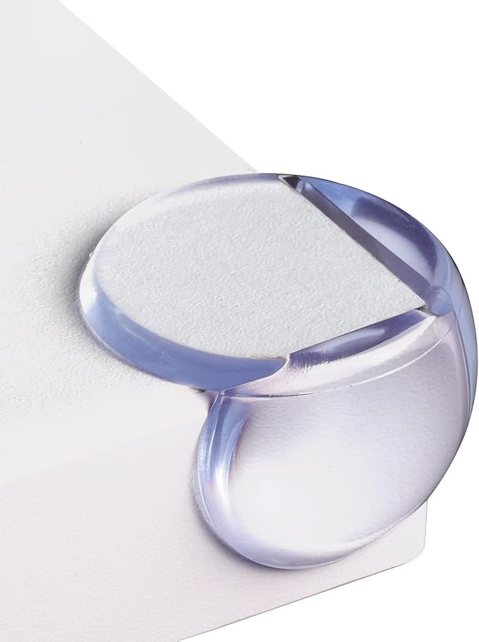 18 Pack Corner Protector for Baby: Baby Proofing Safety Corner Clear Furniture Tablet Corner Protection| Protectors Guards, Furniture Corner Guard Baby Proof Bumper & Cushion to Cover Sharp Furniture-BubblyBeeBaby