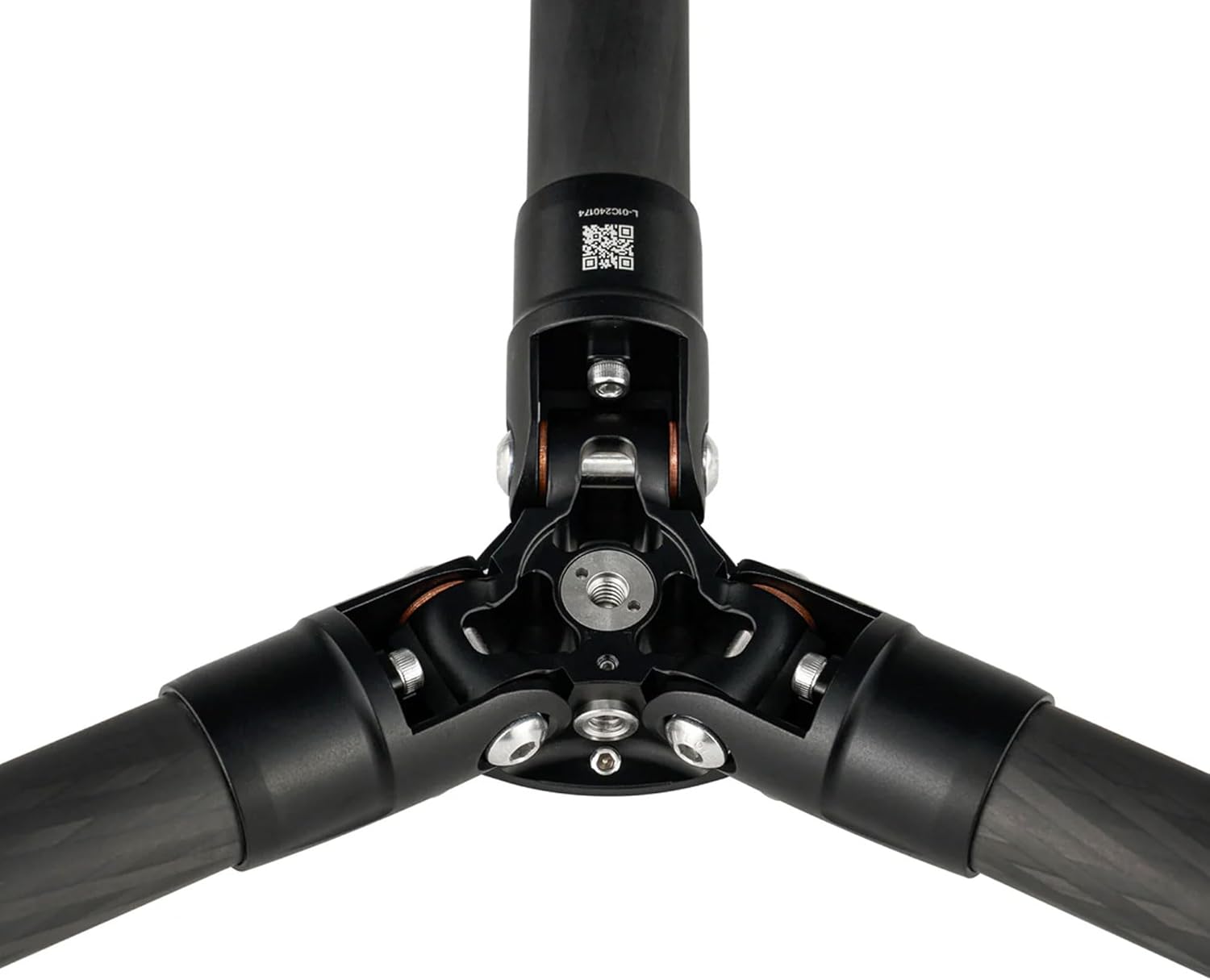 Leofoto 60" Lightweight Carbon Fiber Travel Tripod, Professional Compact Tripod for Camera DSLR Video, Max Load 44Lbs/20KG (LS-365CX)