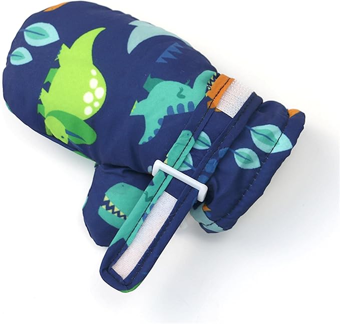 Toddler Gloves Kids Mittens Winter Warm Lined Fleece Gloves Waterproof Snow Baby Mitten for Boys Girls-BubblyBeeBaby