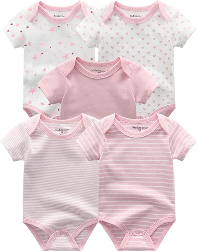 Kiddiezoom Unisex Baby Layette Essentials Giftset Clothing Set 19-Piece For Newborn Baby-BubblyBeeBaby