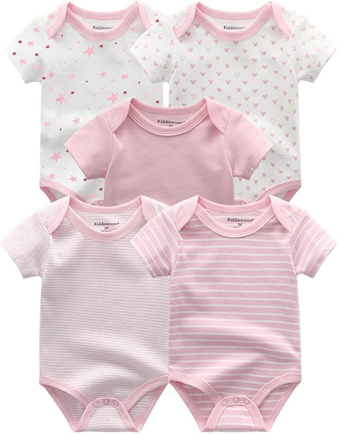 Kiddiezoom Unisex Baby Layette Essentials Giftset Clothing Set 19-Piece For Newborn Baby-BubblyBeeBaby