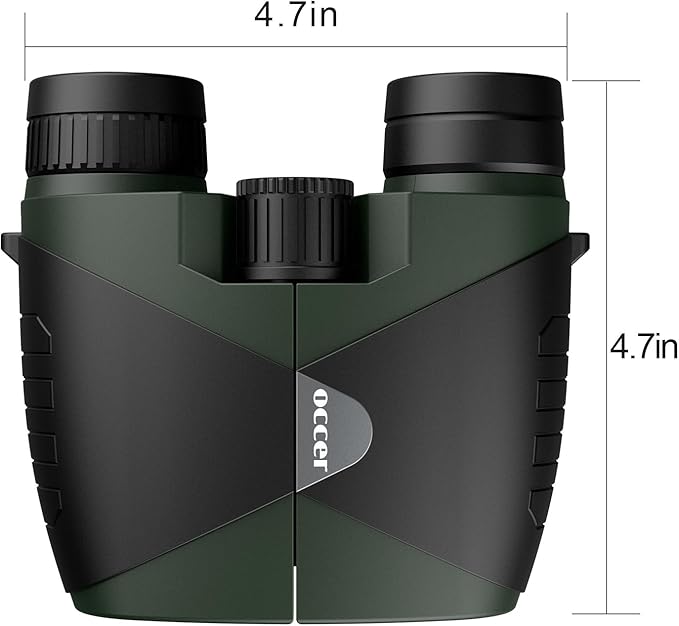 15x30 Compact Binoculars for Adults and Kids - Occer Large View High Powered Binoculars for Bird Watching - Lightweight Easy Focus Binocs with Low Light Vision for Hunting Cruise Ship Travel-BubblyBeeBaby