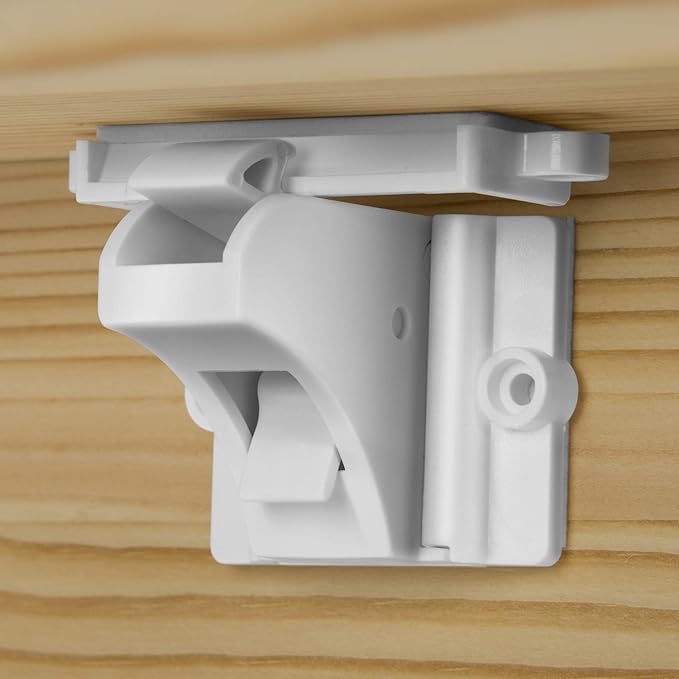 20 Pack Magnetic Cabinet Locks Baby Proofing - Vmaisi Children Proof Cupboard Drawers Latches - Adhesive Easy Installation-BubblyBeeBaby