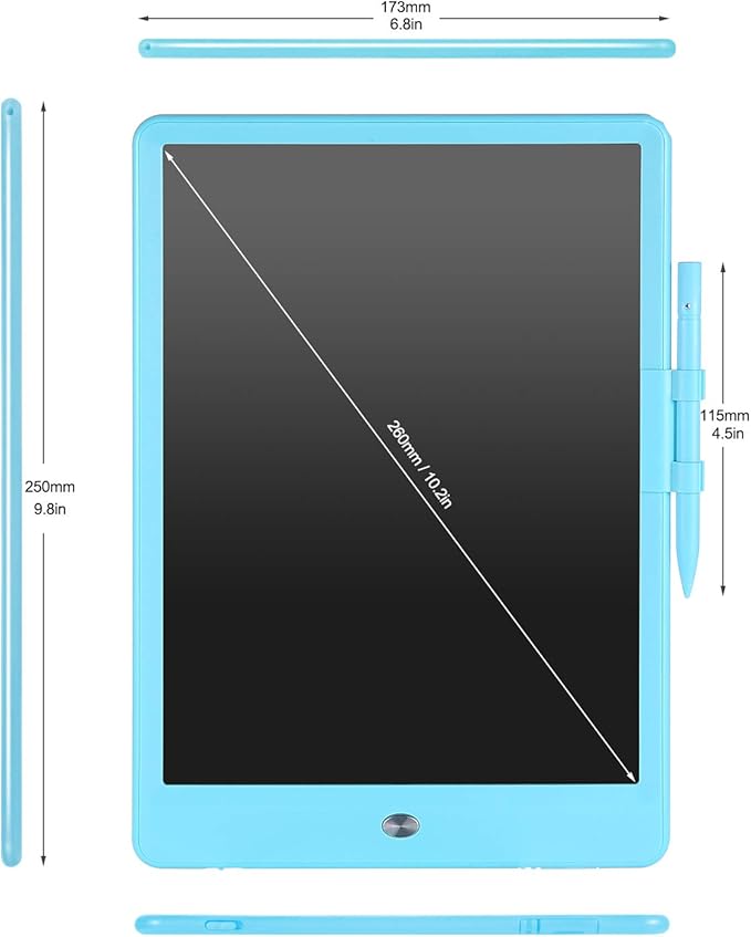 2 Pack LCD Writing Tablet for Kids Doodle Board 10 Inch, Electronic Drawing Tablet Drawing Pads, LEYAOYAO Drawing Board Learning Educational Toddler Toy - Gift for 3-6 Years Old Boys Girls-BubblyBeeBaby