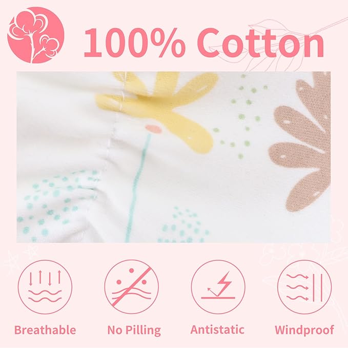 Newborn Baby Mittens Infant No Scratch Gloves Cotton Mitts for Baby Girls Boys-BubblyBeeBaby