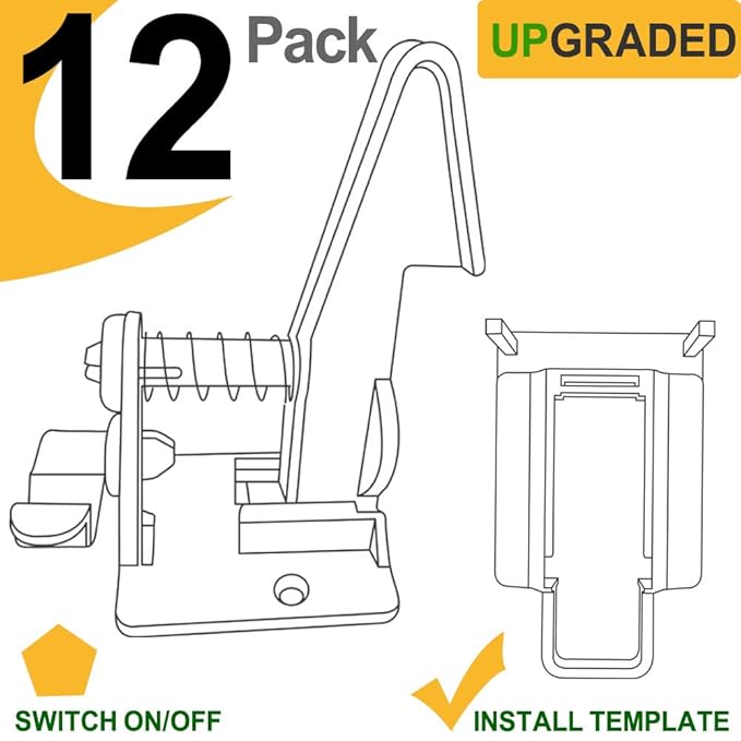 12 Pack Cabinet Locks Child Safety Latches - Vmaisi Baby Proofing Cabinets Drawer Lock with Adhesive Easy Installation - No Drilling or Extra Screws (White)-BubblyBeeBaby