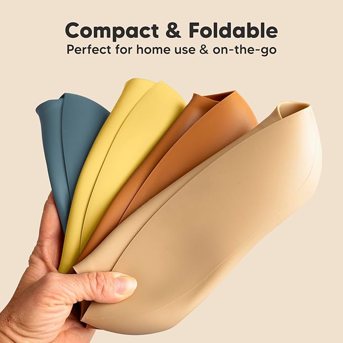 KeaBabies 2-Pack Silicone Baby Bibs for Eating - Sturdy Food-Grade Silicone Bibs for Babies Girl, Boy, Large Food Catcher, Clean & Put On Easily, Waterproof Toddler Feeding Essentials (Valiant)-BubblyBeeBaby