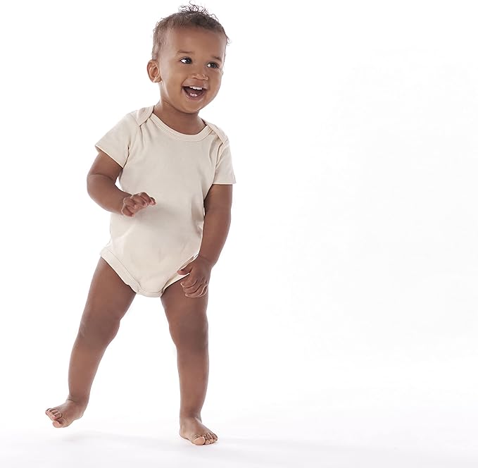 Gerber baby-boys 5 Pack Onesies Multi-packs Bundle Interlock 180 Gsm-BubblyBeeBaby