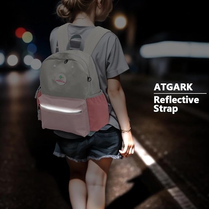 Kids Backpack for Girls: Girls Backpack 6-10 - Kindergarten Elementary School Bookbag for Girl-BubblyBeeBaby