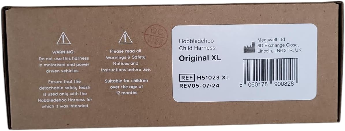 Hobbledehoo XL Child Harness, For Kids & Teenagers Aged 7+, Supporting Special Needs, Including Autism Safety Awareness-BubblyBeeBaby