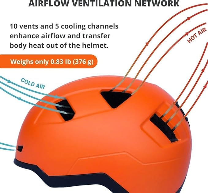 Kid Bike Helmets for Boys and Girls | Fit Head 51-54cm Circumference | CPSC & NTA-8776 Dual Certified | Multi-Sport Helmets with LED Lights, Magnetic Buckle, Detachable Visor-BubblyBeeBaby